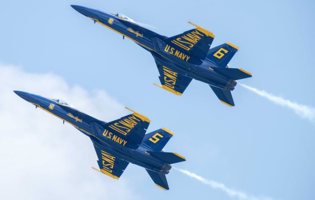 Blue Angel Jets.